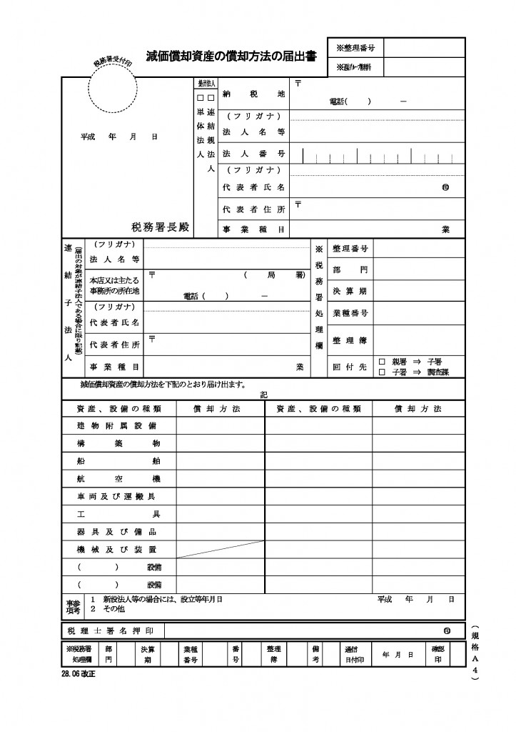 減価償却